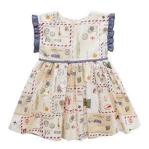 ✨HOST PICK✨ Pink Chicken Vintage Postcard Dress